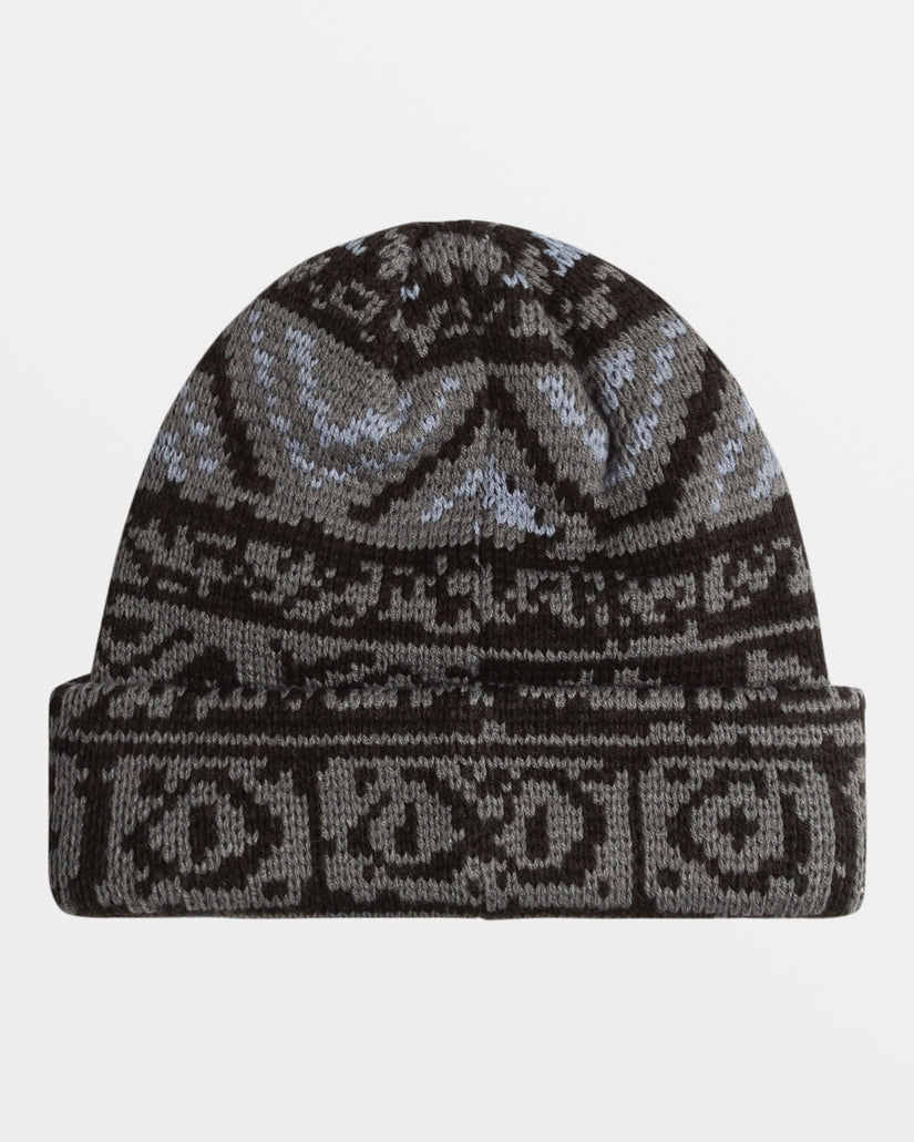 Archive Cuff Beanie - True Black