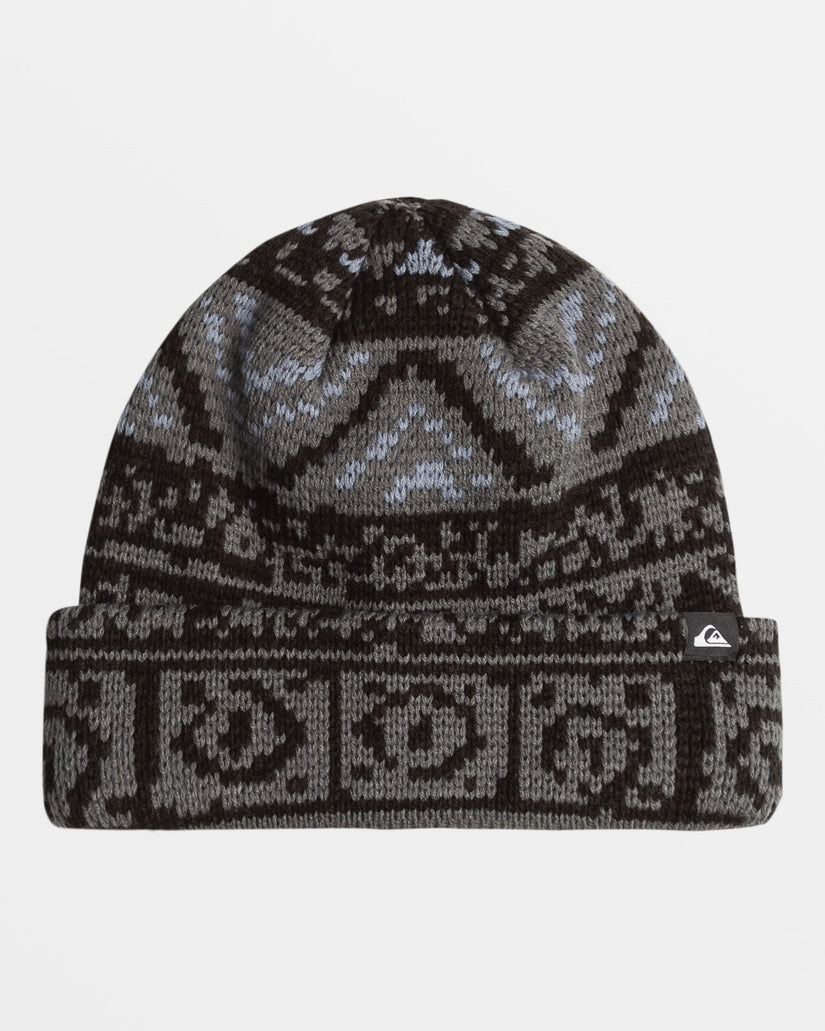 Archive Cuff Beanie - True Black