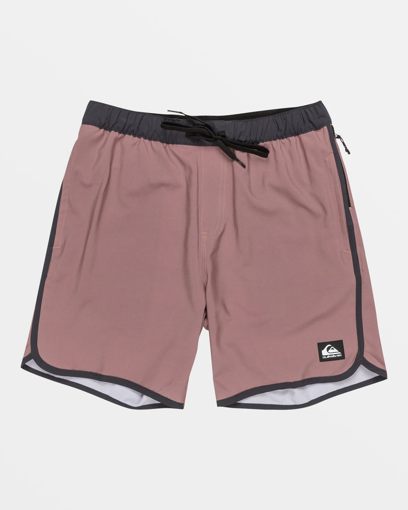 Omni Scallop 17" Amphibian Boardshorts - Grape Shake