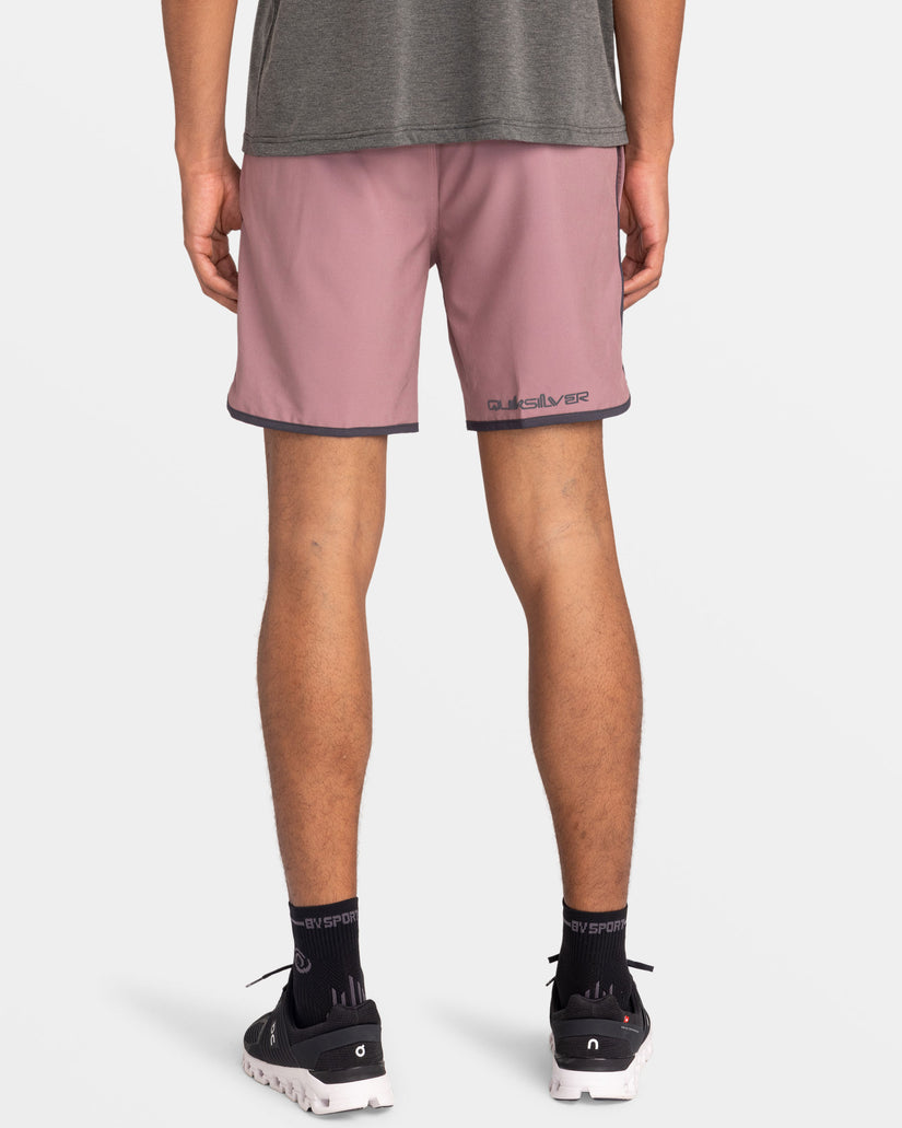 Omni Scallop 17" Amphibian Boardshorts - Grape Shake