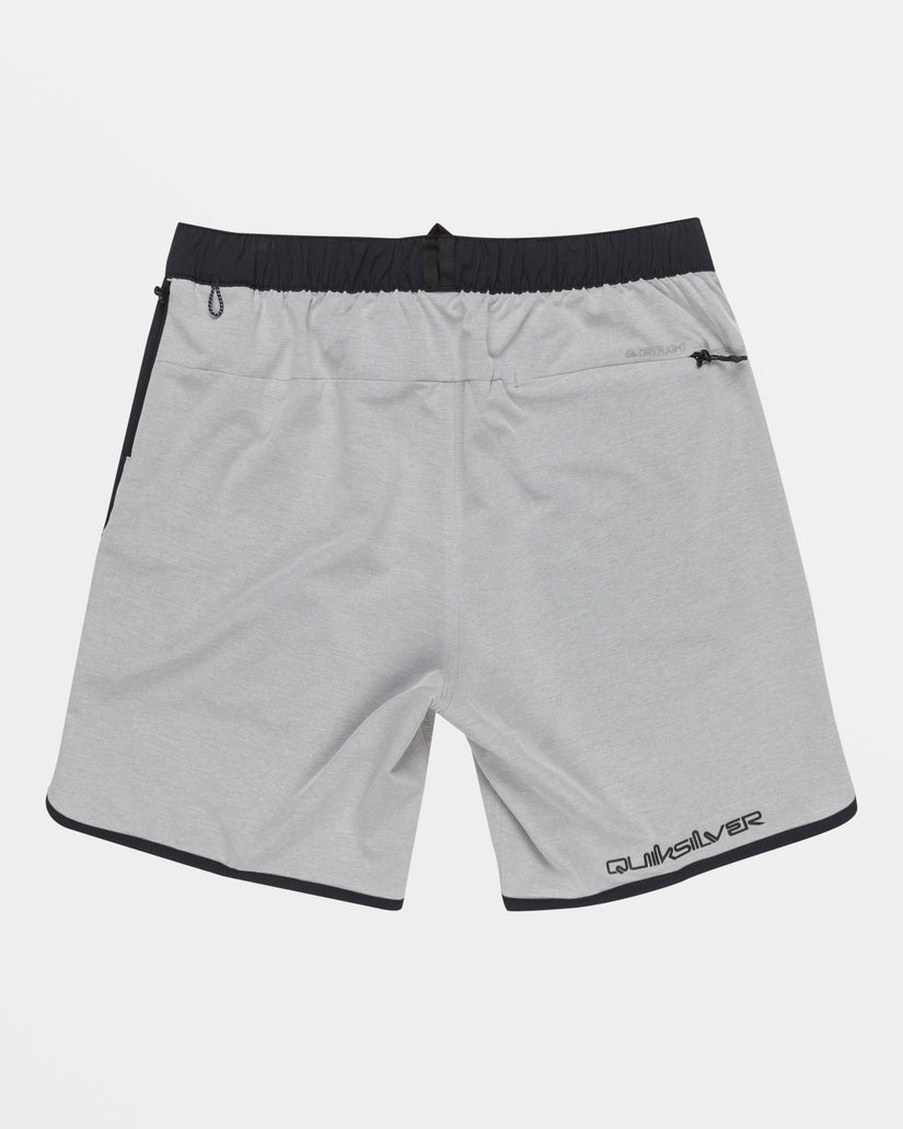 Omni Scallop 17" Amphibian Boardshorts - Sleet