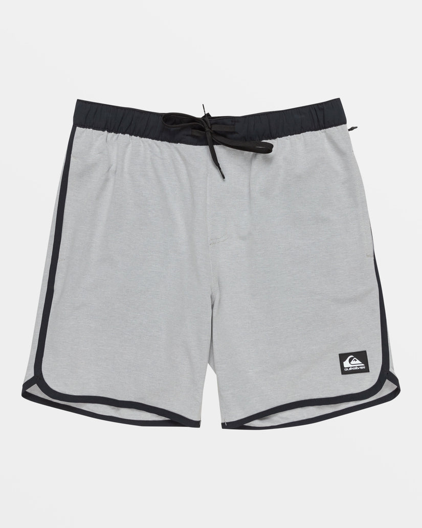 Omni Scallop 17" Amphibian Boardshorts - Sleet