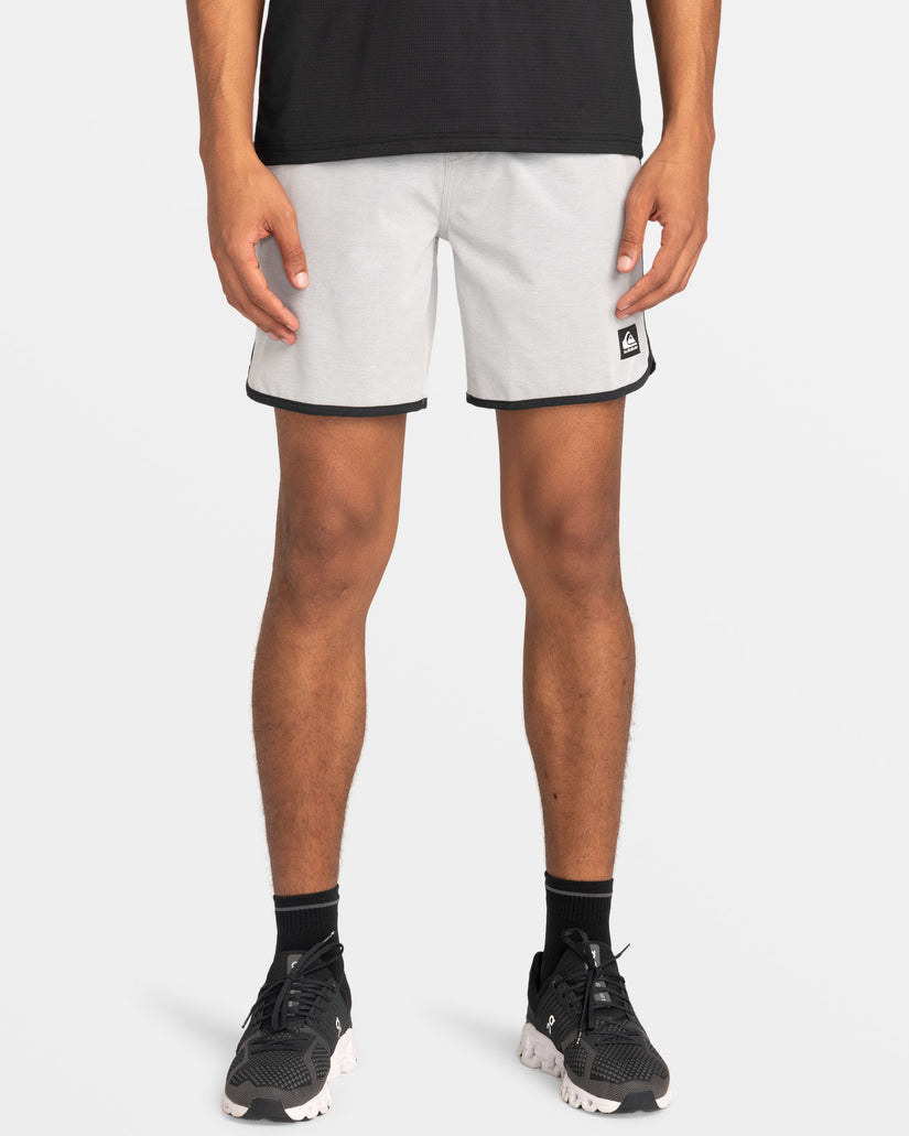 Omni Scallop 17" Amphibian Boardshorts - Sleet