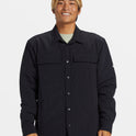 Cold Snap Shacket - Black