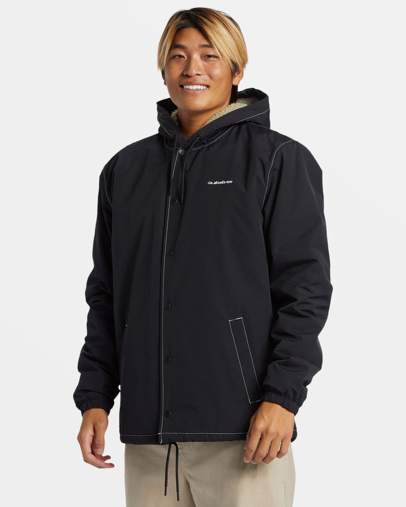 Rain Cloud Coach Jacket - Black