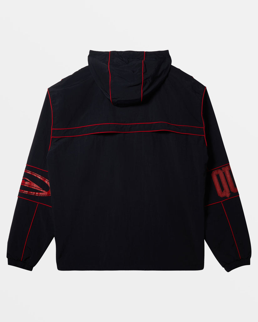 Griff Surf Half-Zip Jacket - Black