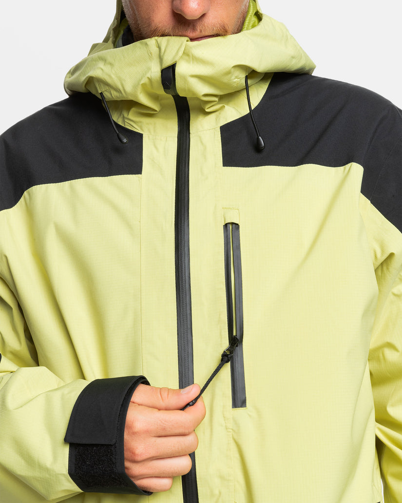 Ultralight 20K Snow Jacket - Celery Green