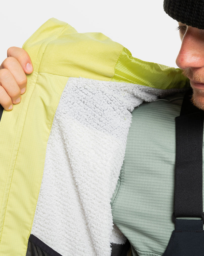 Ultralight 20K Snow Jacket - Celery Green