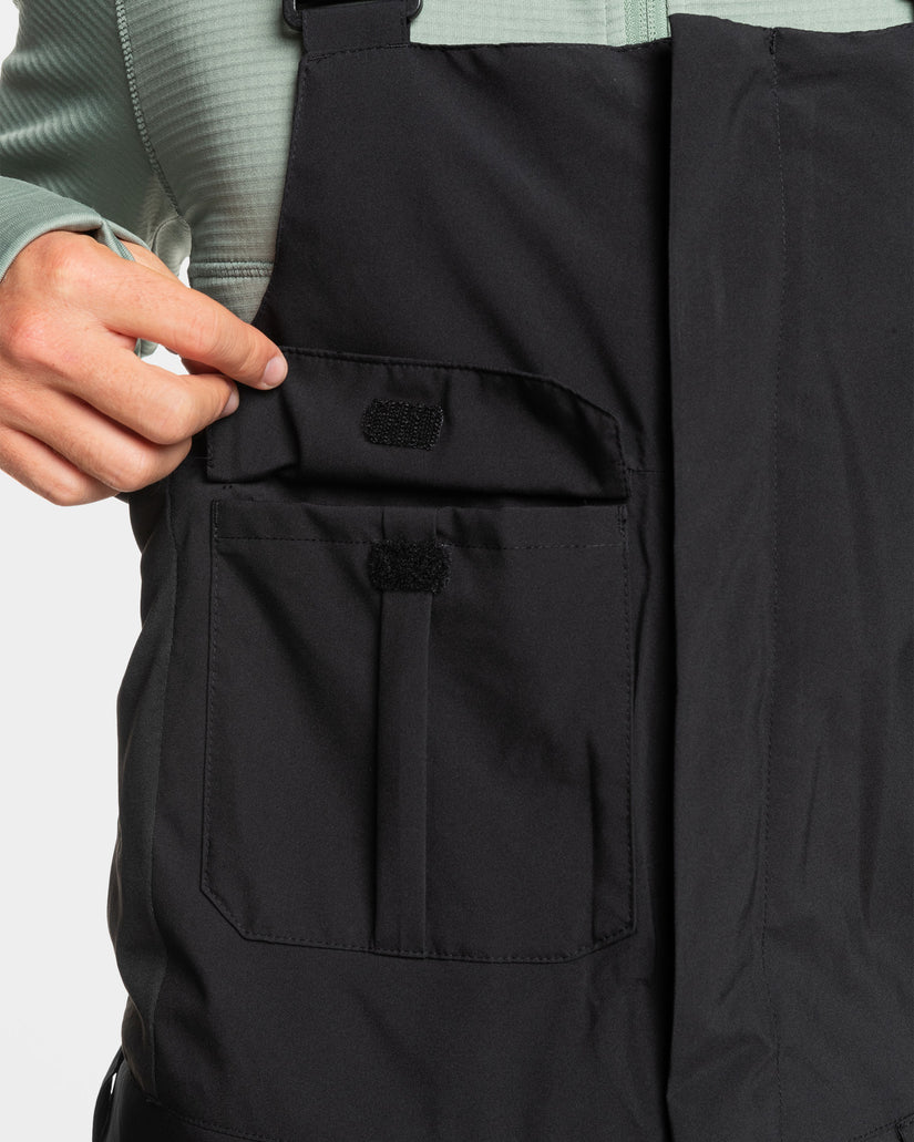 Utility Bib Snow Pants - True Black