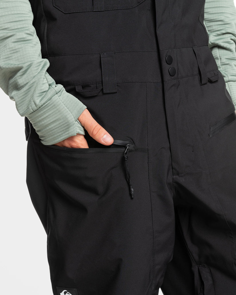 Utility Bib Snow Pants - True Black