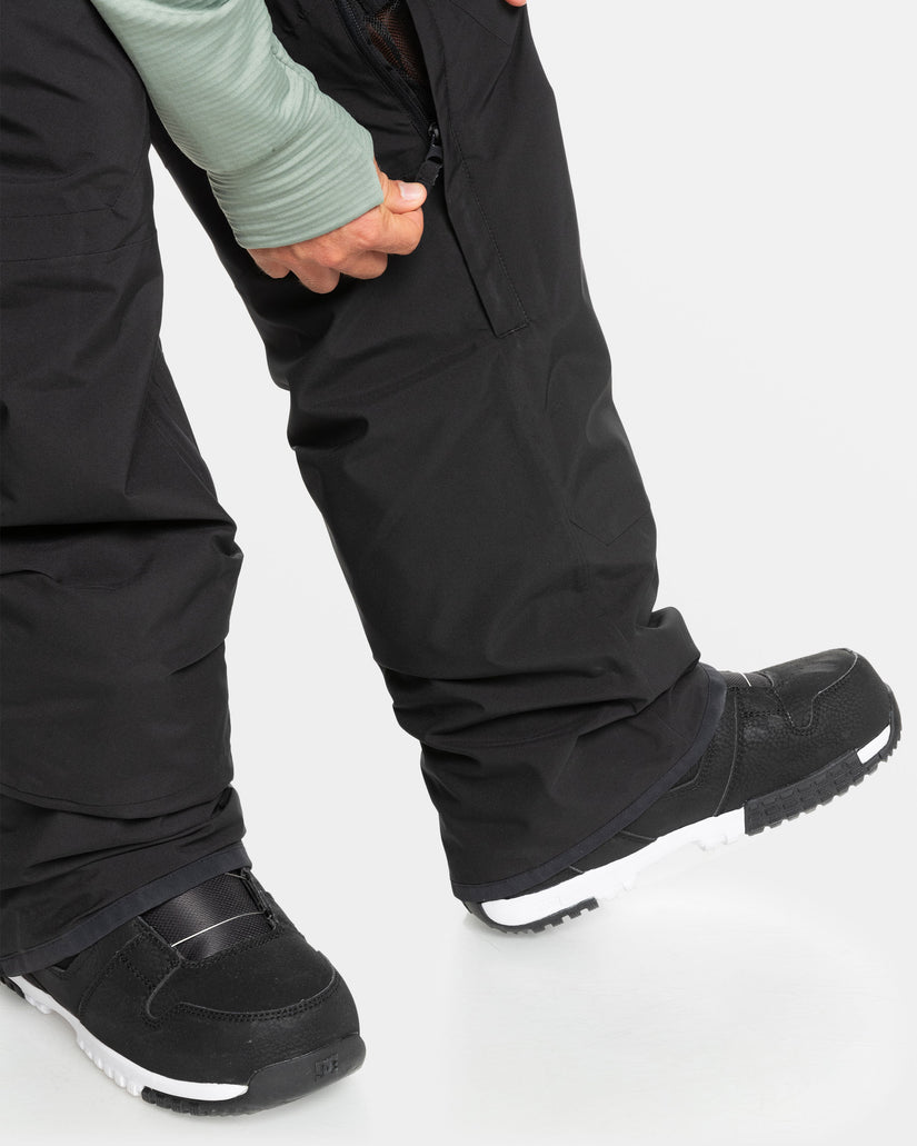 Utility Bib Snow Pants - True Black