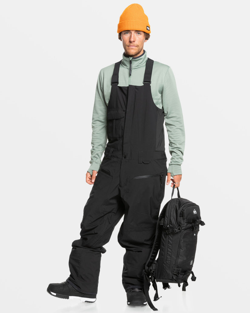 Utility Bib Snow Pants - True Black