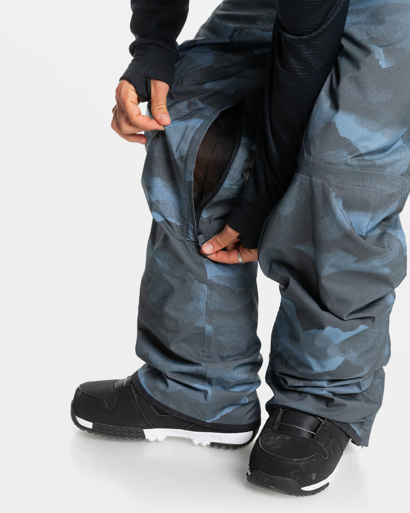 Utility Bib Snow Pants - Mountain Spray Flint Stone