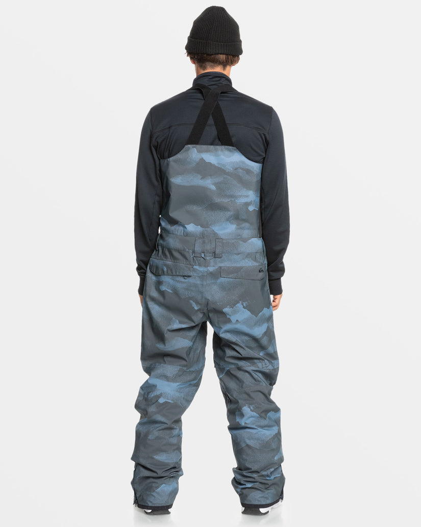 Utility Bib Snow Pants - Mountain Spray Flint Stone