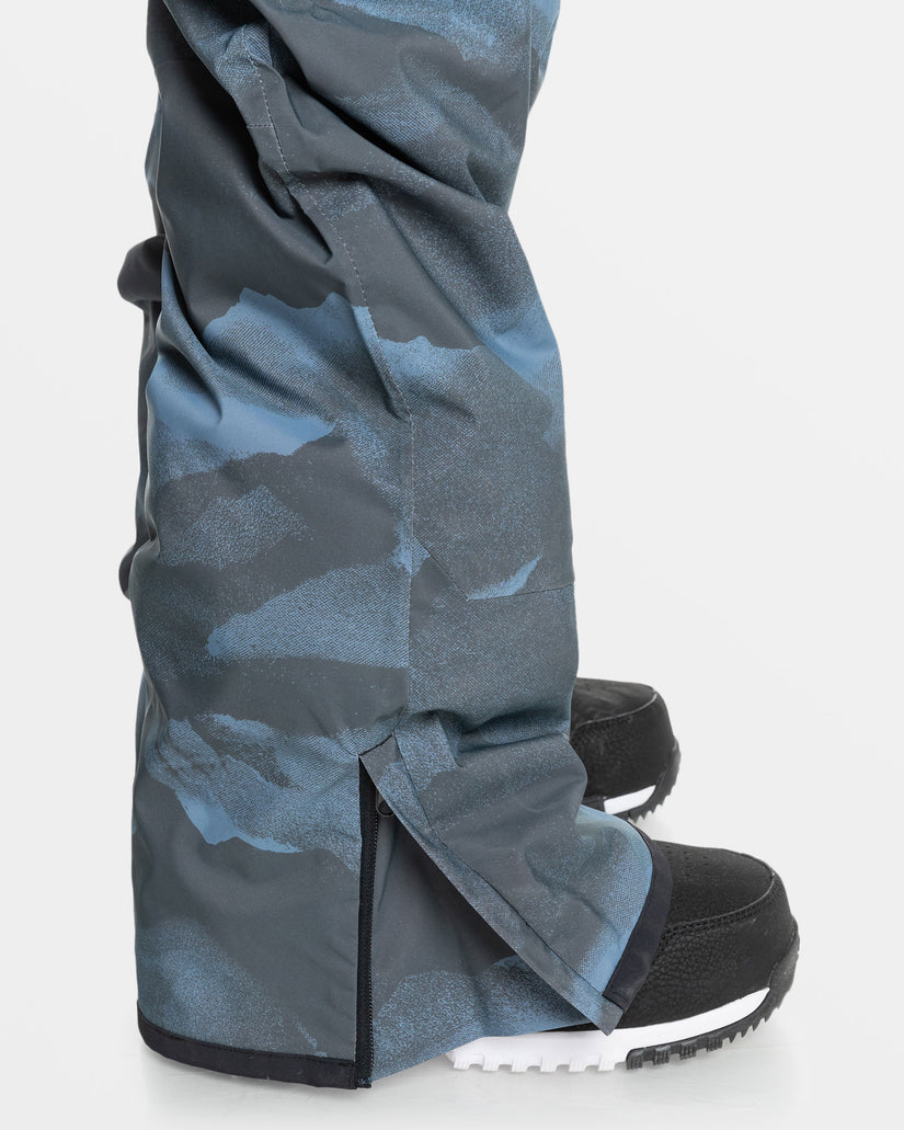 Utility Bib Snow Pants - Mountain Spray Flint Stone