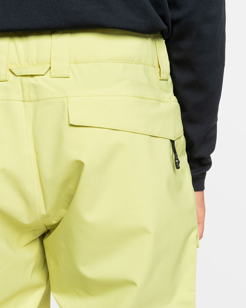 Utility Snow Pants - Celery Green