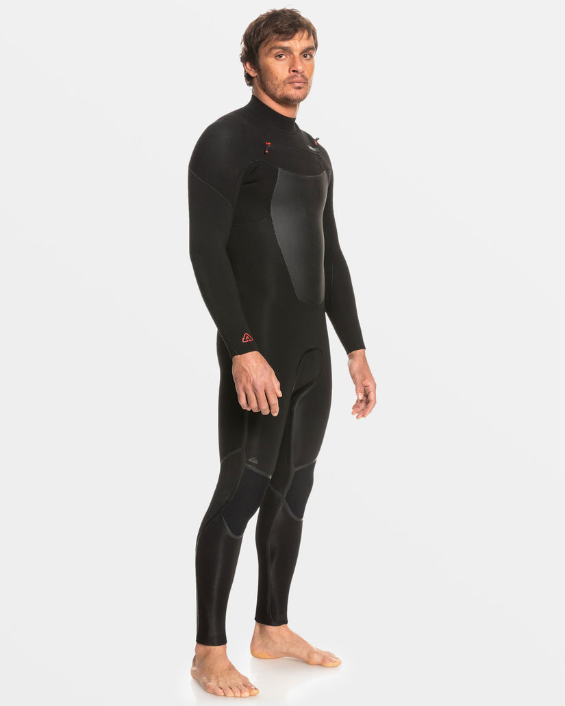 5/4/3mm Marathon Sessions Chest Zip Wetsuit - Black