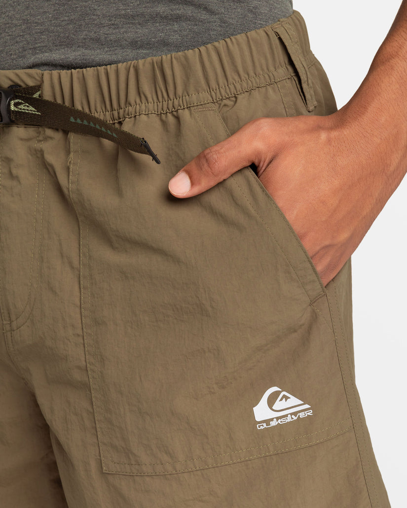 Run Ashore 18" Shorts - Canteen