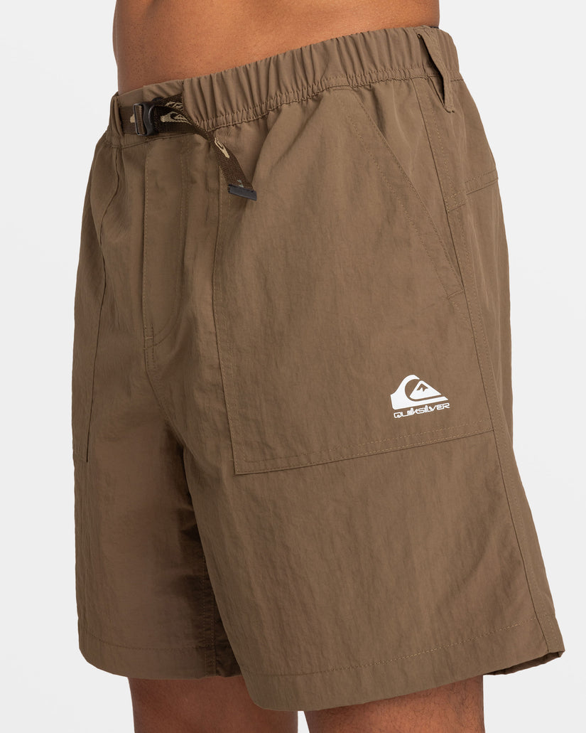 Run Ashore 18" Shorts - Canteen