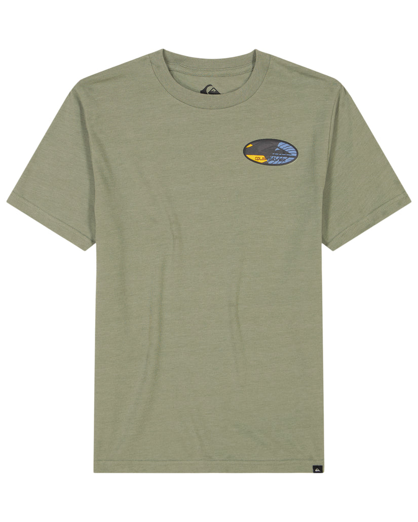 Boys 8-16 Retro Link T-Shirt - Sea Spray Heather