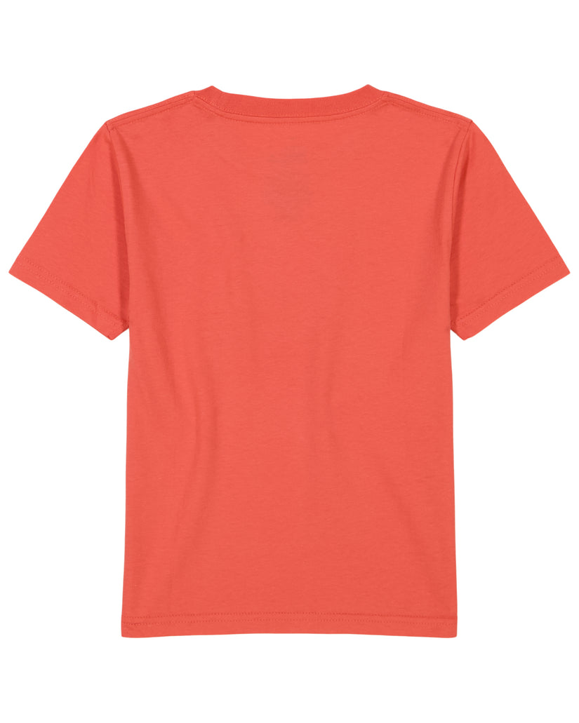 Boys 2-7 Retro Skull T-Shirt - Spiced Coral