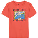 Boys 2-7 Retro Skull T-Shirt - Spiced Coral