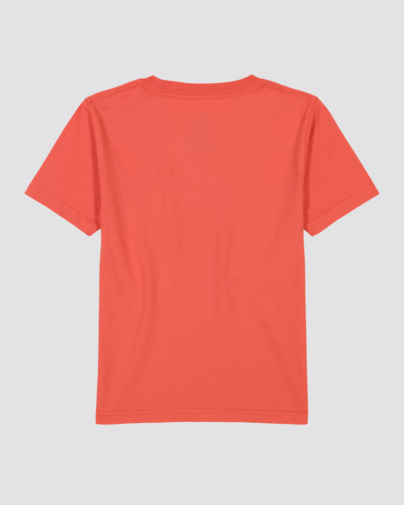 Boys 8-16 Retro Skull T-Shirt - Spiced Coral