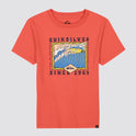 Boys 8-16 Retro Skull T-Shirt - Spiced Coral