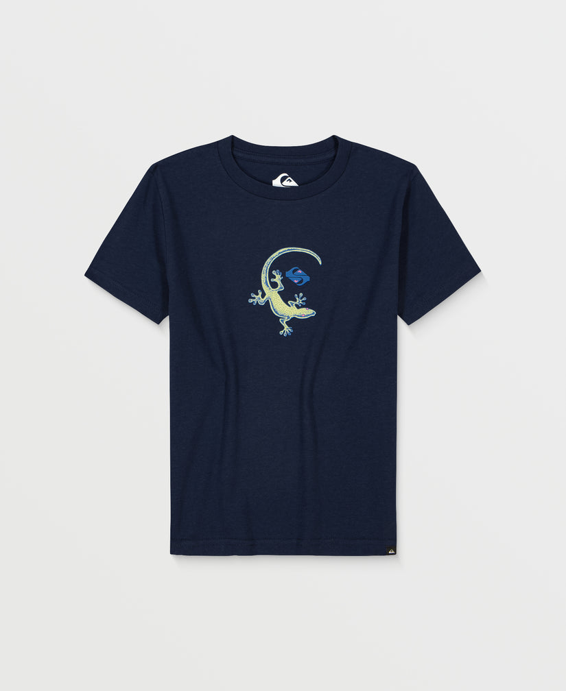 Boys 8-16 Gecko Youth T-Shirt - Dark Navy