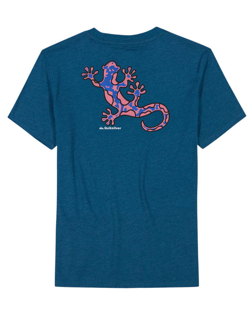 Boys 8-16 Spotted Gecko T-Shirt - Ink Blue Heather