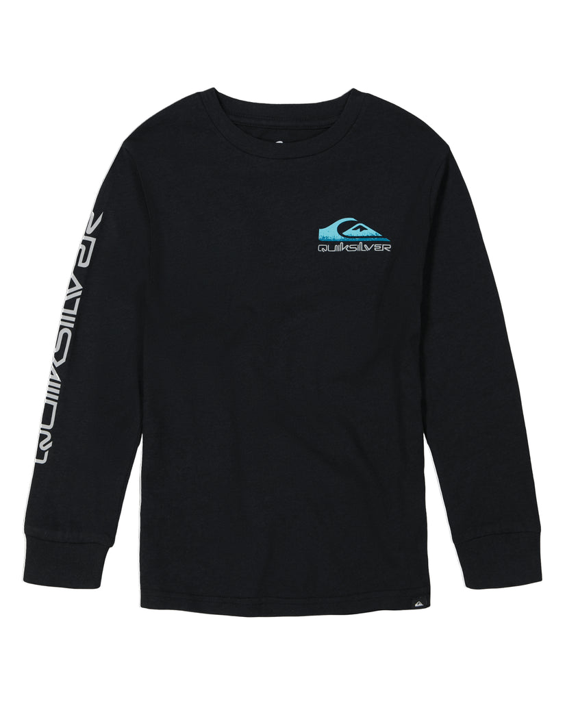 Boys 8-16 Omni Logo Core Long Sleeve T-Shirt - Black