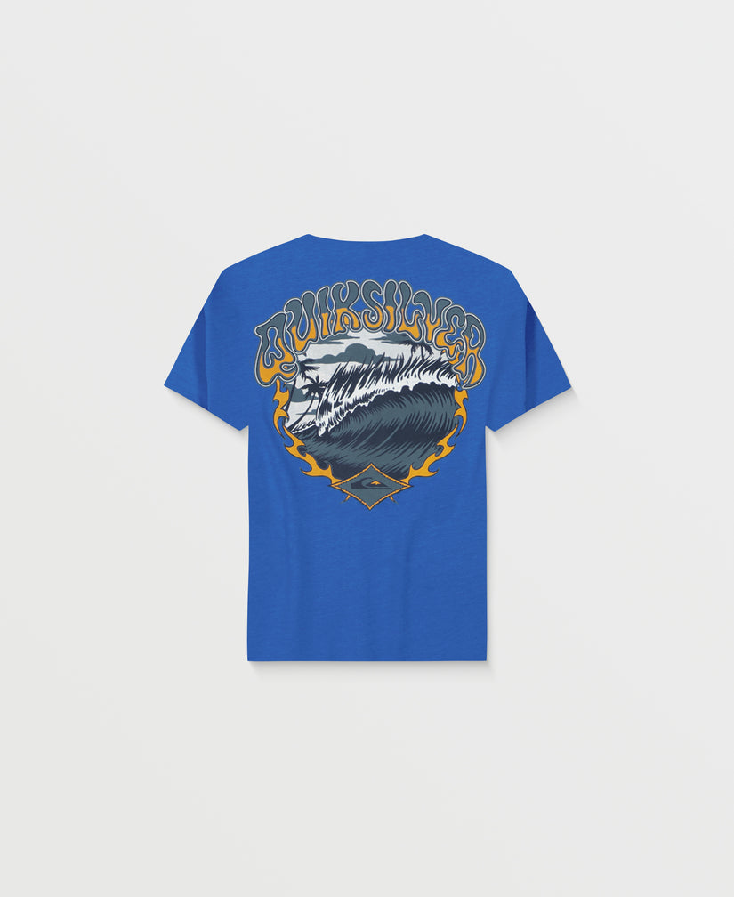 Boys 2-7 Wavy Shred T-Shirt - Nebulas Blue