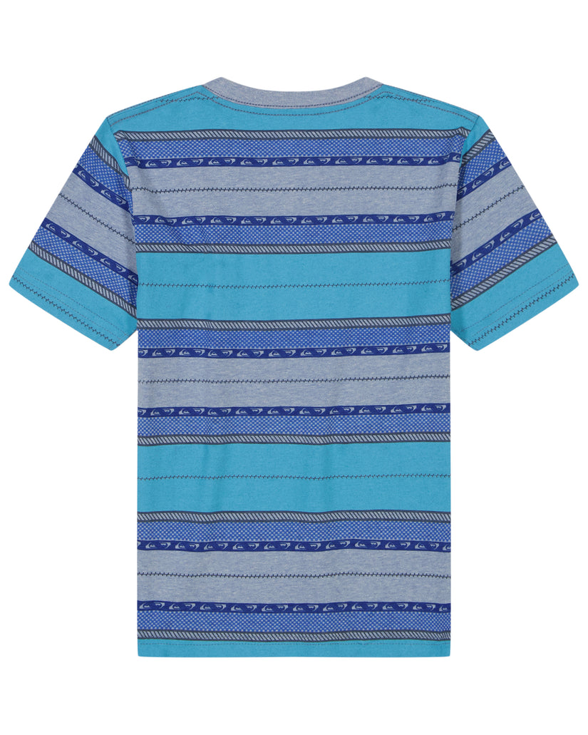 Boys 2-7 Fade Stripe T-Shirt - Flint Stone Heathe