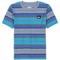 Boys 2-7 Fade Stripe T-Shirt - Flint Stone Heathe