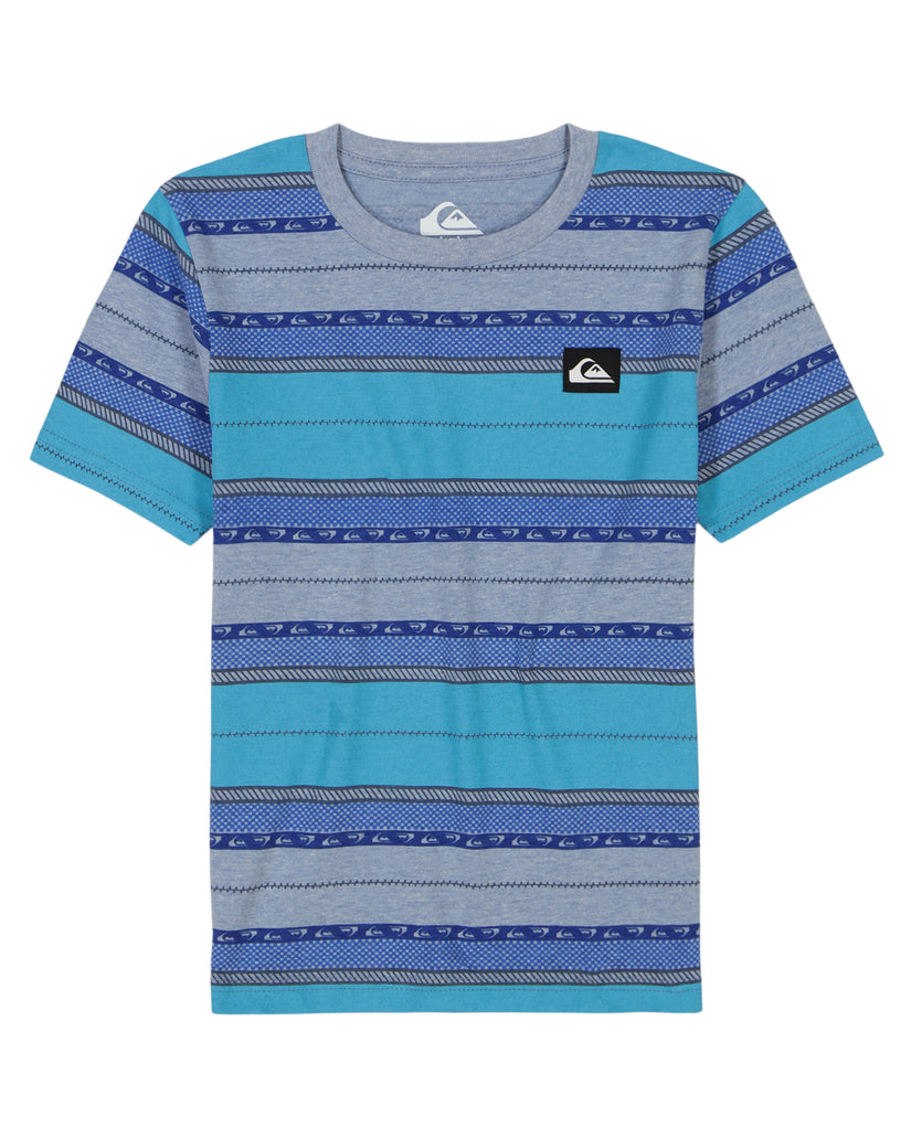 Boys 2-7 Fade Stripe T-Shirt - Flint Stone Heathe