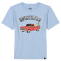 Boys 2-7 Burnin Out T-Shirt - Airy Blue