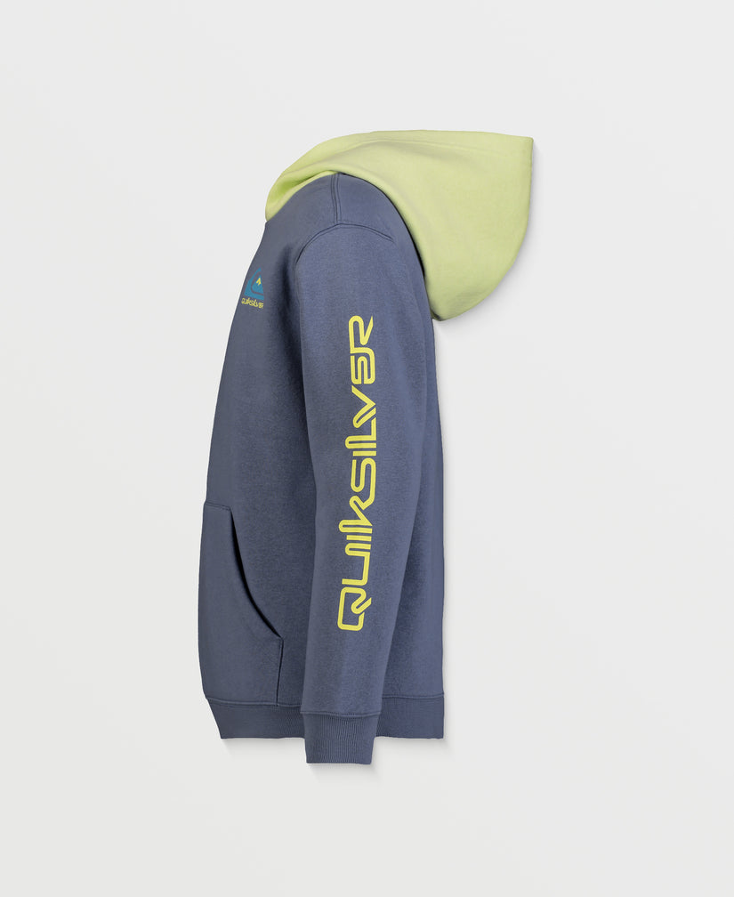 Boys 2-7 Colorblock Hoodie - Flint Stone