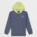 Boys 2-7 Colorblock Hoodie - Flint Stone