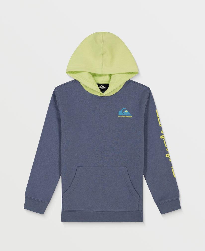 Boys 2-7 Colorblock Hoodie - Flint Stone