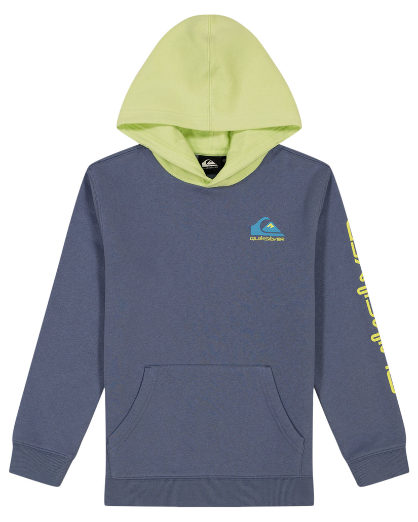 Boys 8-16 Colorblock Hoodie - Flint Stone