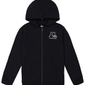 Boys 8-16 Graphic Zip Hoodie - Black