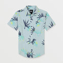 Boys 2-7 Palms Classics Short Sleeve Shirt - Ice Flow