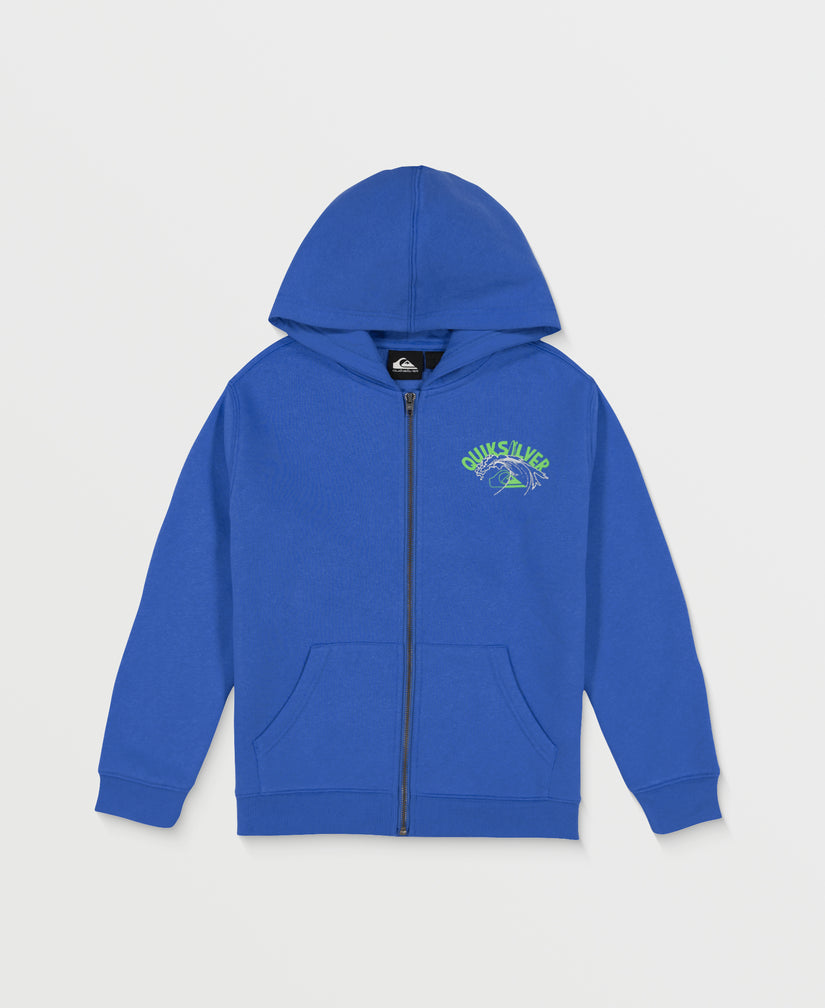 Boys 2-7 Over The Wave Hoodie - Nebulas Blue