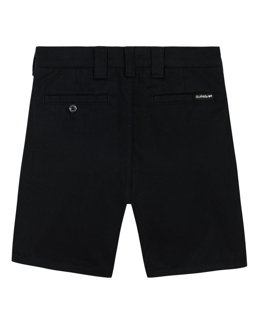 Boys 8-16 Everyday Union Stretch Chino Shorts - Black