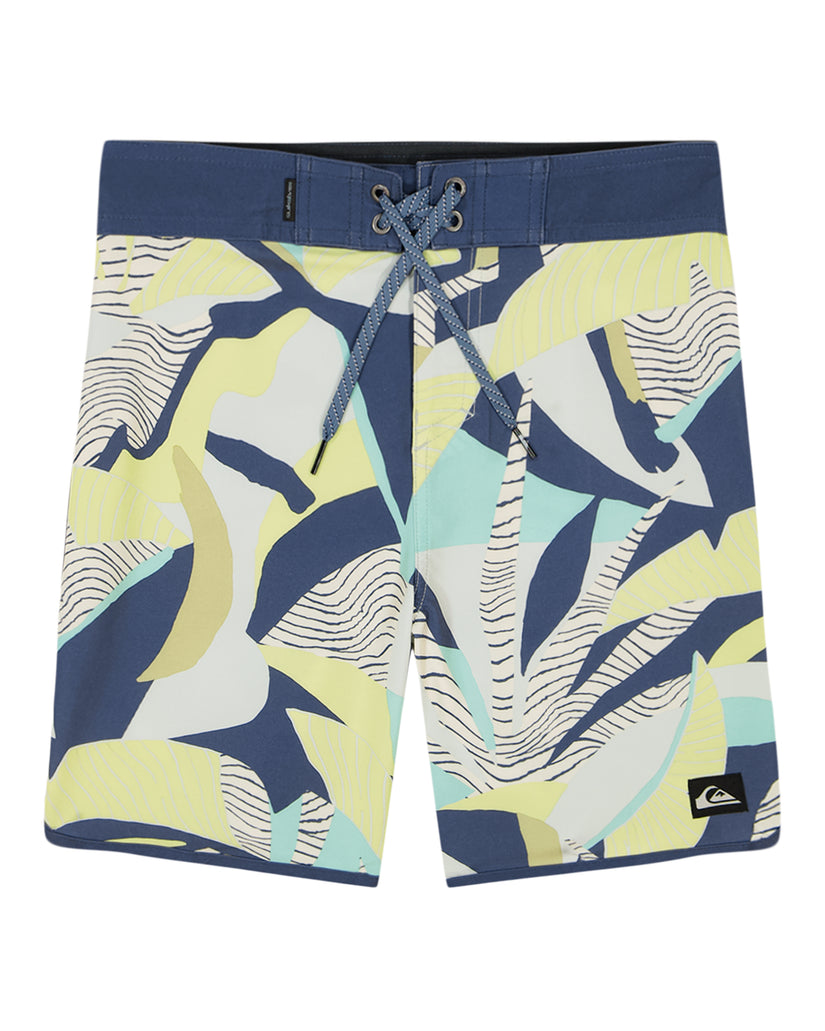 Boys 8-16 Surfsilk Scallop Boardshorts - Coronet Blue