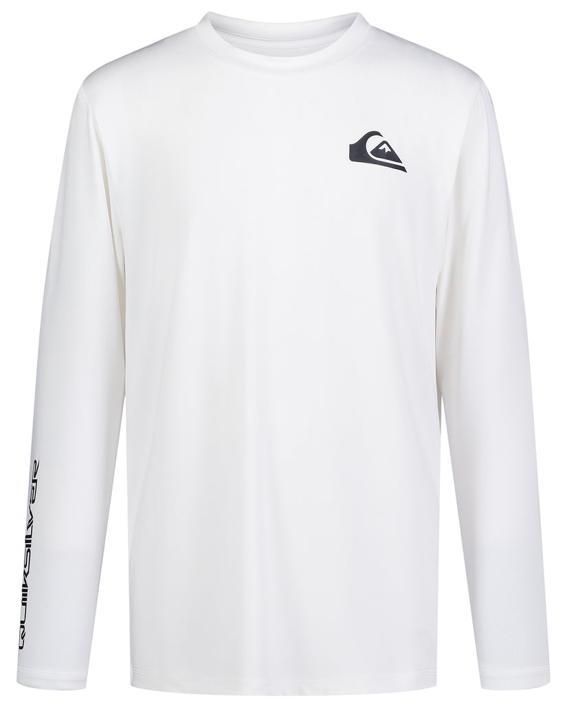 Boys 8-16 Everyday Long Sleeve Surf Tee - White