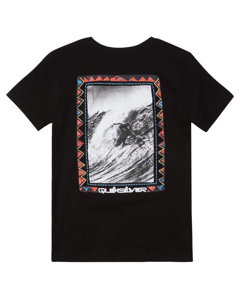 Boys 8-16 Second Reef T-Shirt - Black