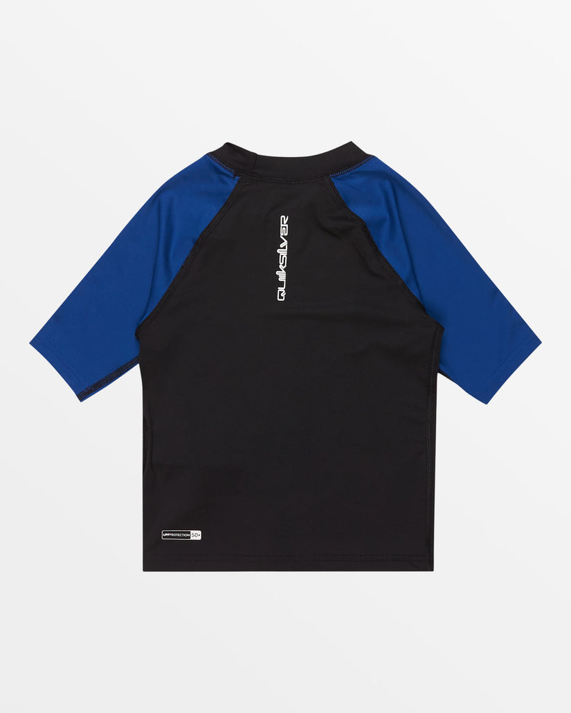 Boys 2-7 Everyday UPF 50 Short Sleeve Rashguard - Monaco Blue