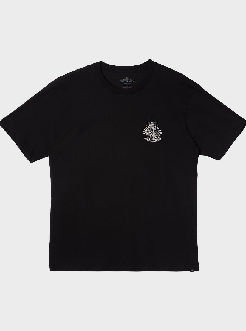 Waterman Anchors Away T-Shirt - Black