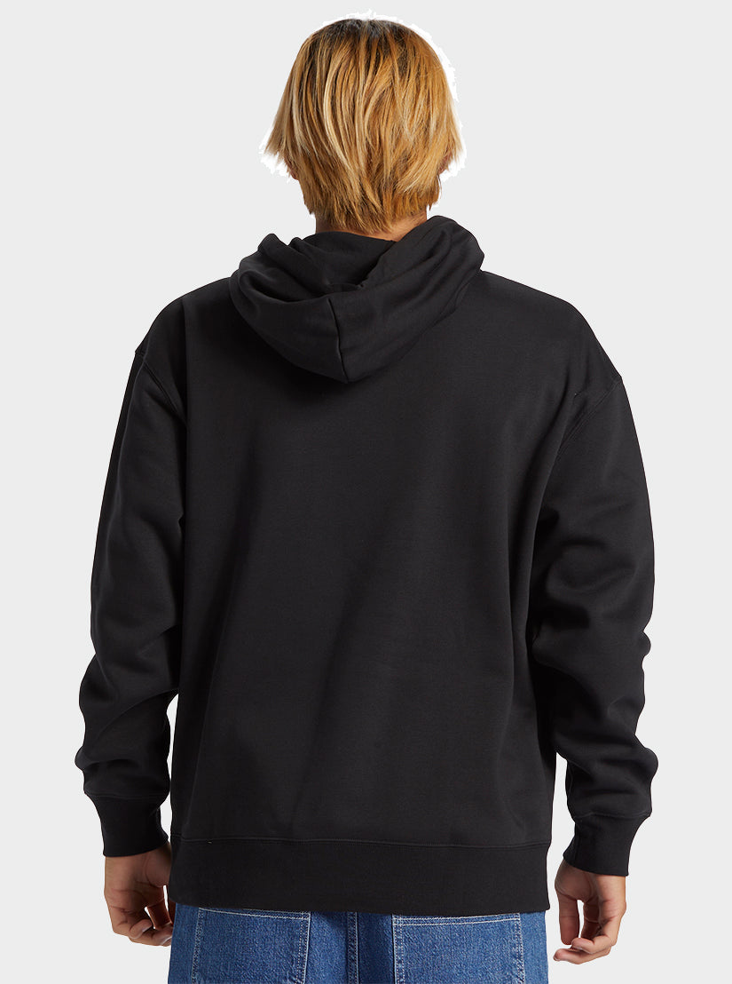 New Instinct Hood Crew Neck Sweatshirt - Black